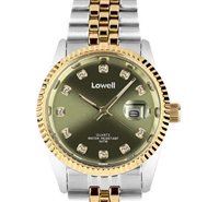 Orologio Lowell Donna Class bicolor green in Acciaio PL4700-24X - PL4700-24X